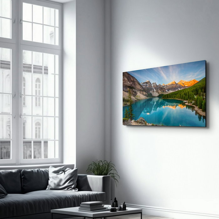 Wallity OGLS-1100 Pintura Decorativa de Vidrio Templado Multicolor 46 x 72 cm